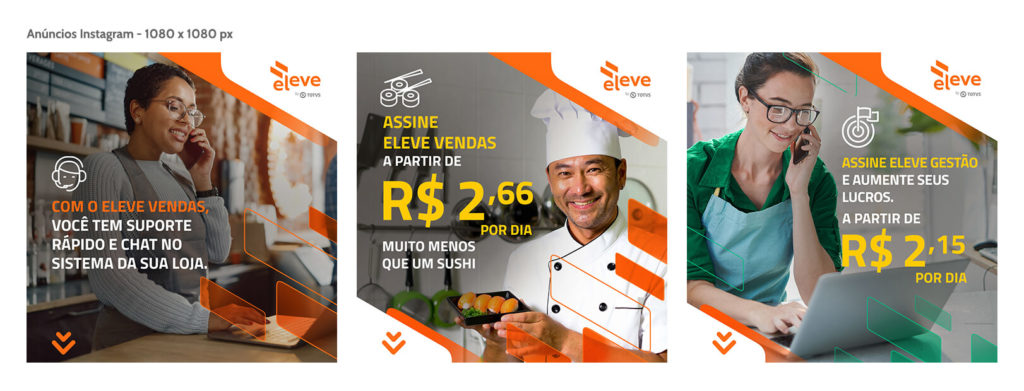 Ads Eleve | TOTVS - Posts para redes sociais